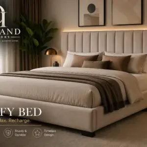Comfy Luxury Upholstered Bed
